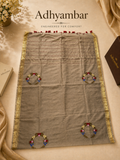 Pure Handwoven Silk Linen Saree