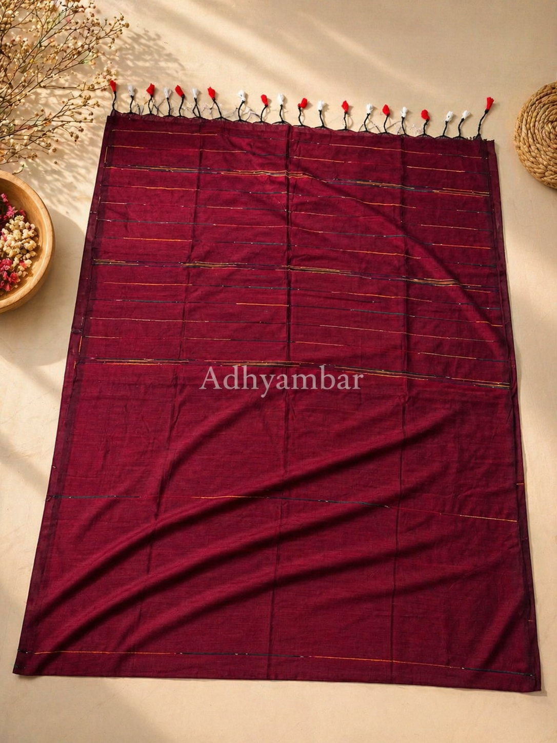 Khadi cotton saree